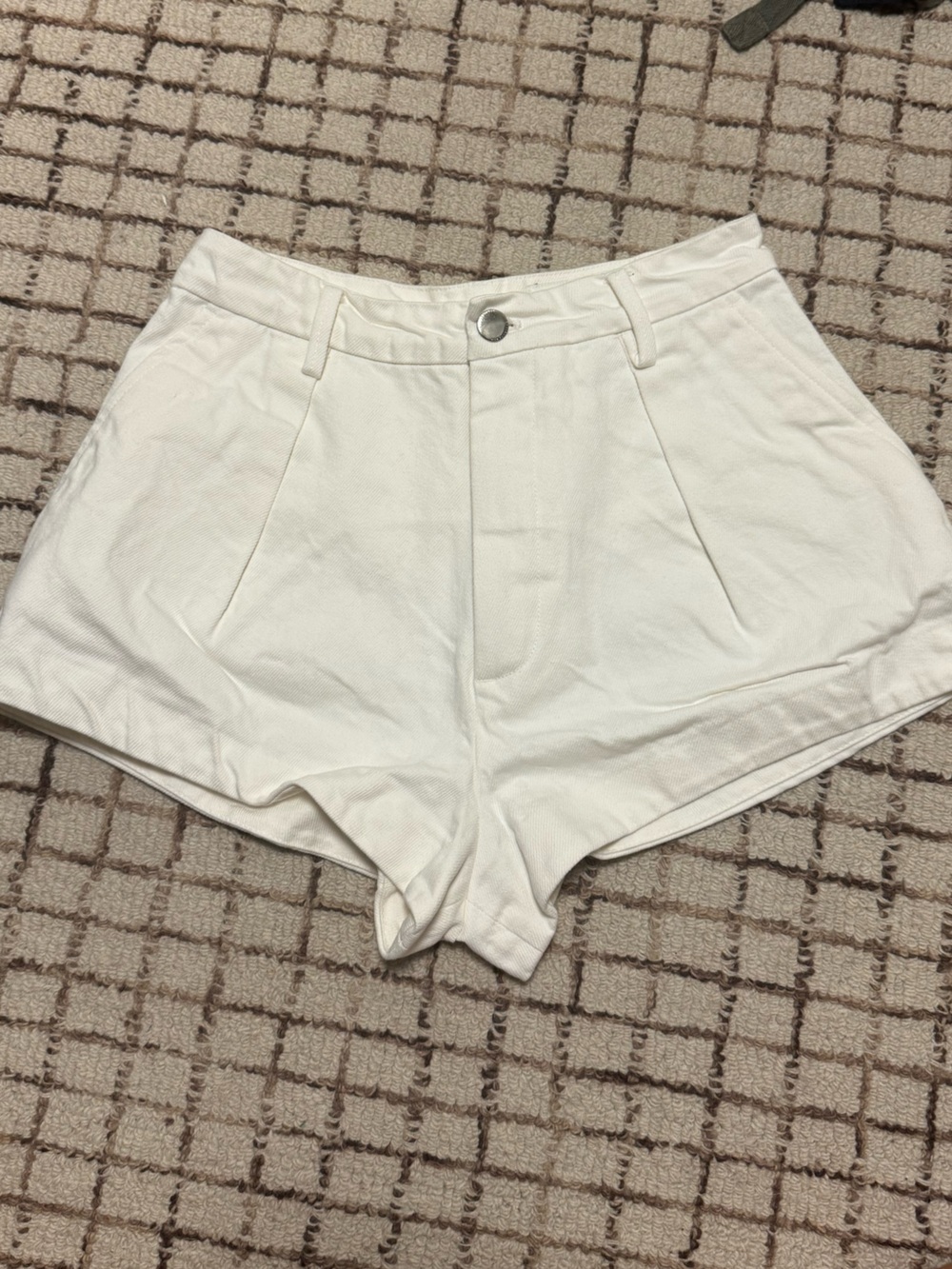 Zara White Shorts